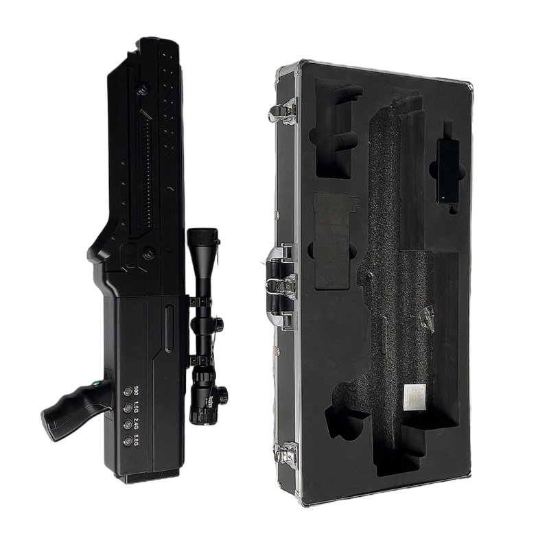  景洪手持便携式枪型低空防御反制四通道A型