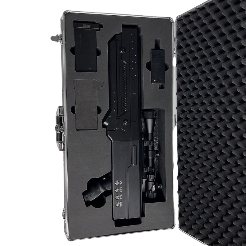  景洪手持便携式枪型低空防御反制四通道B型